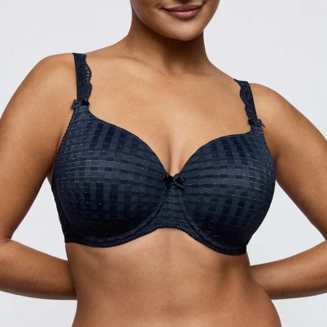 ΣΟΥΤΙΕΝ ME ΕΠΕΝΔΥΣΗ ΣΕ ΣΧΗΜΑ ΚΑΡΔΙΑΣ MADISON VELVET BLUE   PRIMA DONNA